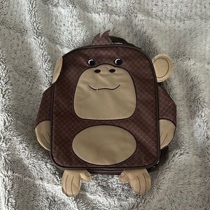 Thirty-One Brown and Tan Monkey Backpack